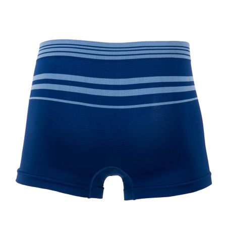 Cueca Boxer Sem Costura Cós Listrado